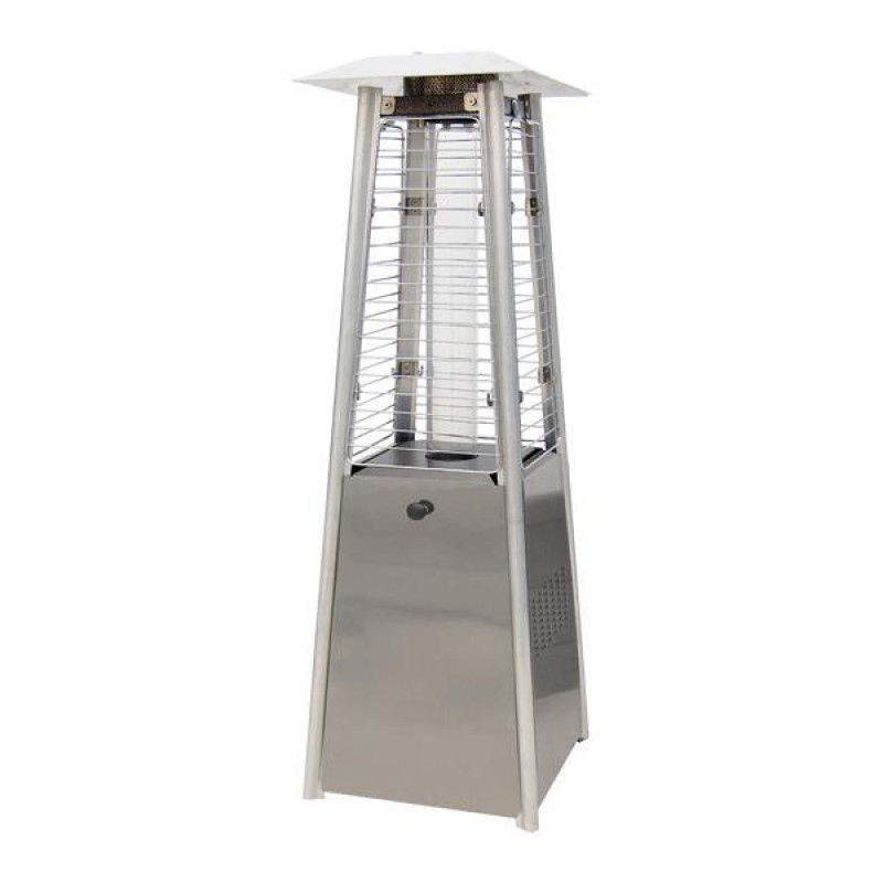 Eurolamp 147-29624 Θερμάστρα Υγραερίου Πύργος Mini 89cm Inox